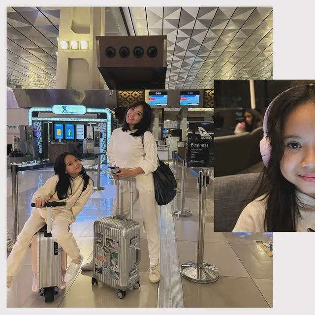 7 Potret Gisella Anastasia dan Gempi Liburan di Australia, Ikut Marathon