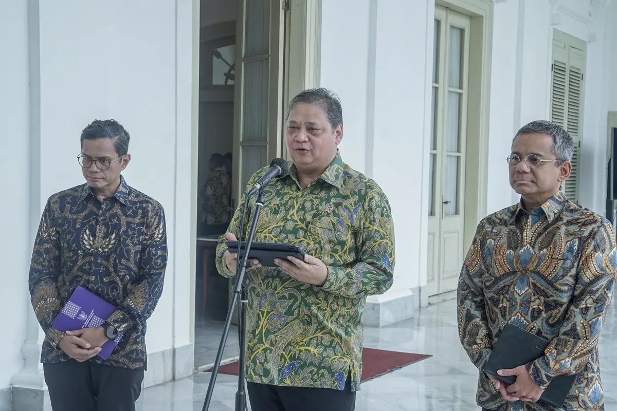Menteri Koordinator Bidang Perekonomian Airlangga Hartarto