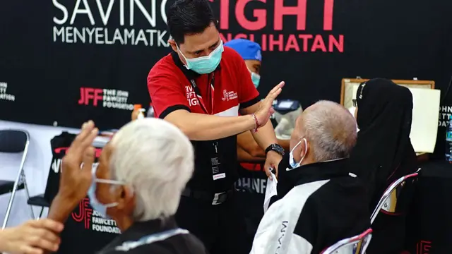 PMI Banyuwangi dan JFF Gelar Operasi Katarak Gratis Bagi 300 Masyarakat