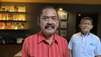 Ketua DPC PDI Perjuangan Kota Solo FX Hadi Rudyatmo saat menghadiri acara bincang santai bersama wartawan di Jakarta. (Liputan6.com/Ady Anugrahadi)