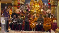 Hadir di Wihara Jakbar, Menag Nasaruddin Ajak Umat Beragama Jaga Kedamaian