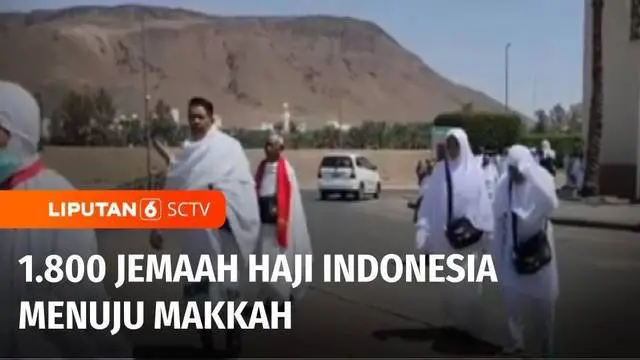 VIDEO: Lebih dari 1.800 Jemaah Haji Indonesia Telah Diberangkatkan dari Madinah ke Makkah