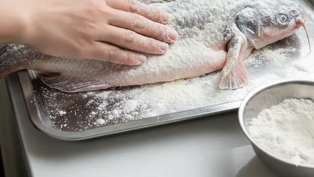 Trik Menggoreng Ikan Lele (Foto: Gemini AI)