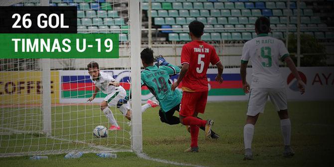 VIDEO: Ini 26 Gol Timnas Indonesia U-19 di Piala AFF U-18 2017