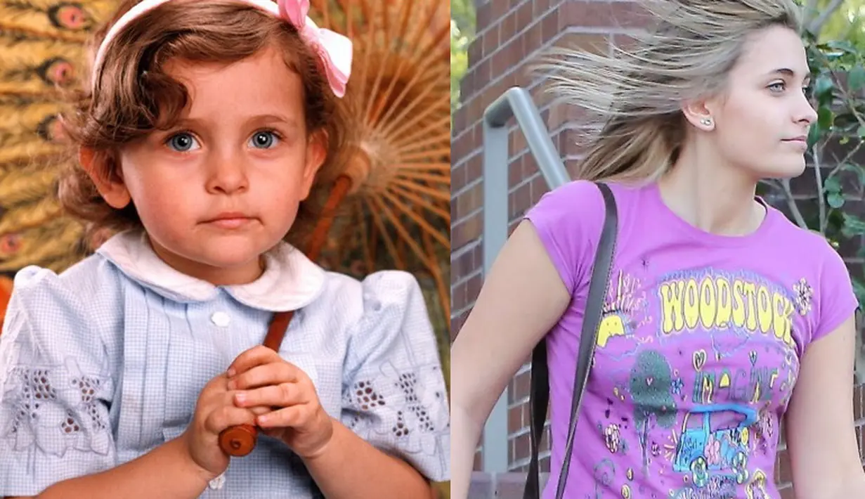 Paris Jackson (16) adalah putri dari ‘King of Pop’ Michael Jackson dan Debbie Rowe. (via therichest.com)