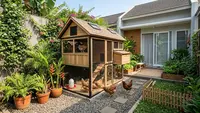 10 Desain Kandang Ayam Minimalis Modern di Halaman Sempit tapi Tetap Nyaman