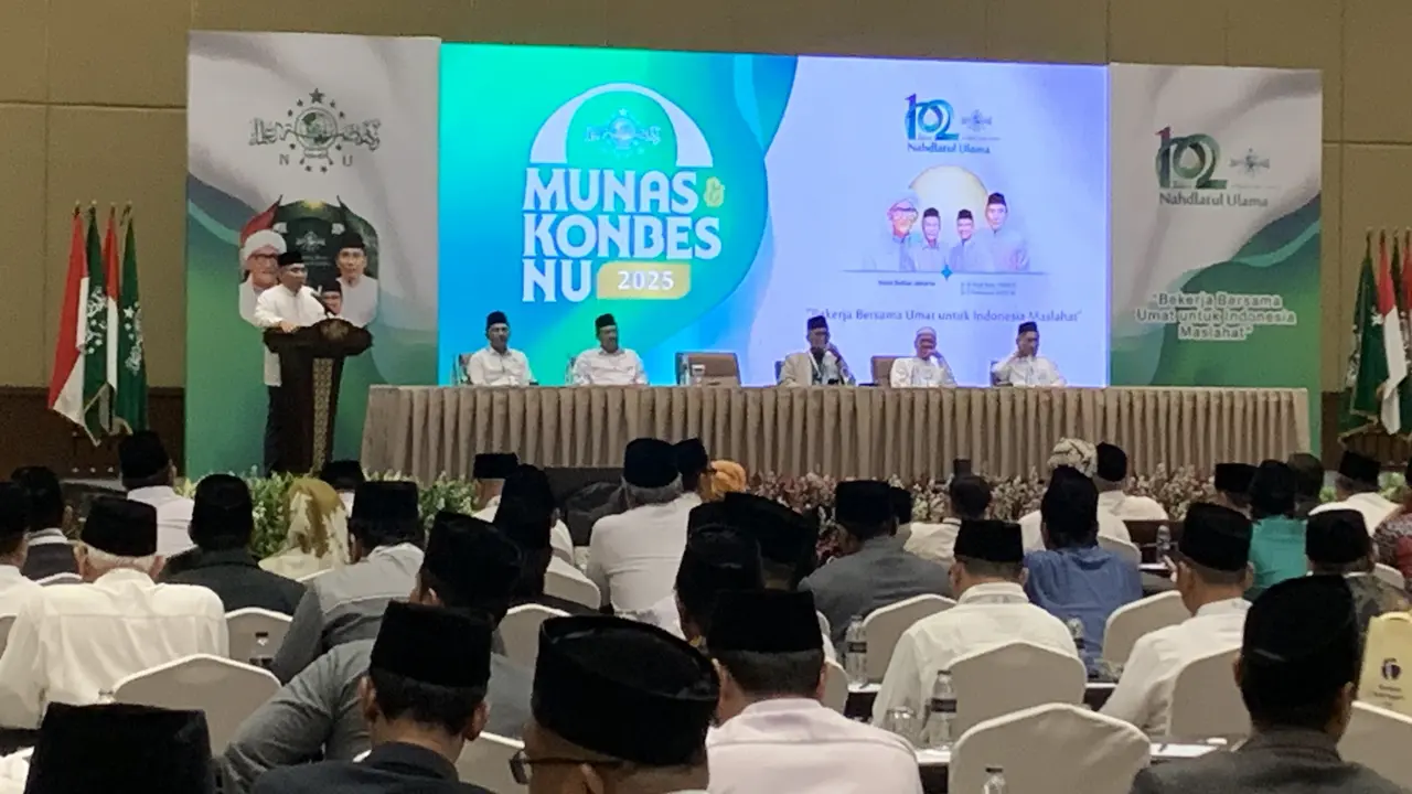 Pengurus Besar Nahdlatul Ulama (PBNU) menggelar Musyawarah Nasional (Munas) Alim Ulama dan Konferensi Besar (Konbes) NU 2025, pada Rabu (5/2/2025).