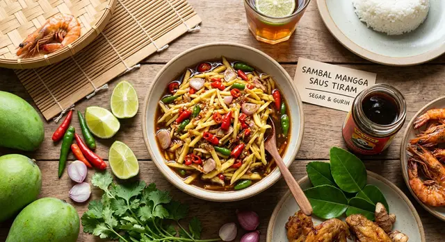 Sekilas tentang Sambal Mangga Saus Tiram