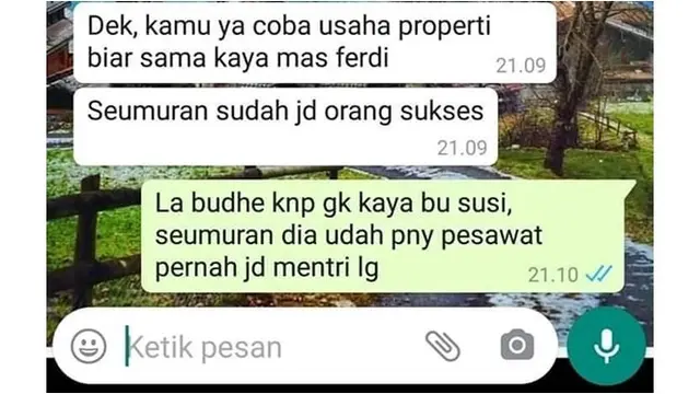 6 Chat Kocak Pamer Barang Mewah Ini Bikin Senyum Tipis