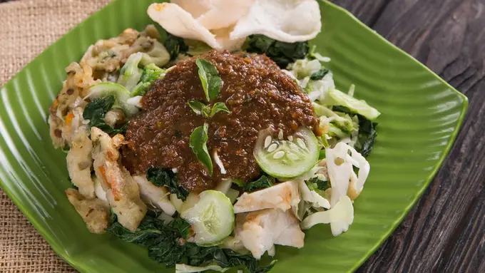 Resep Tipat Cantok khas Bali