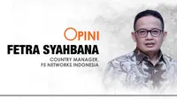 Fetra Syahbana, Country Manager F5 Networks Indonesia. Liputan6.com/Triyasni