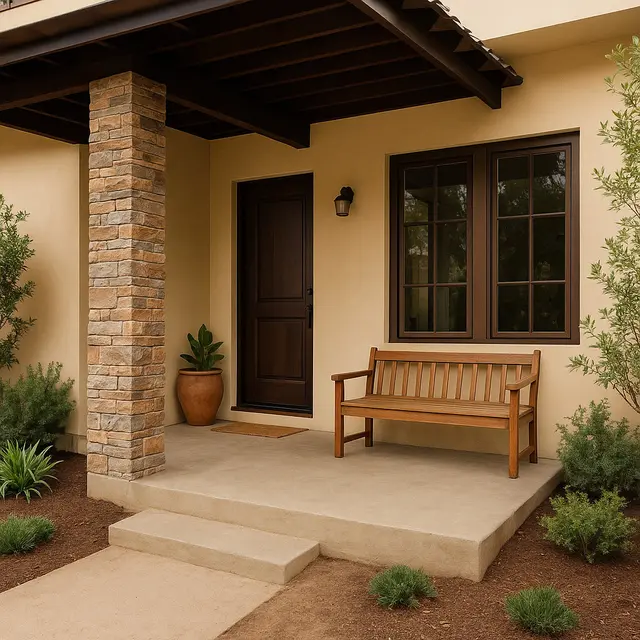 Model Teras Rumah Tanpa Keramik yang Estetik