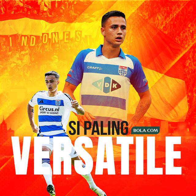 Ilustrasi - Si Paling Versatile Eliano Reijnders