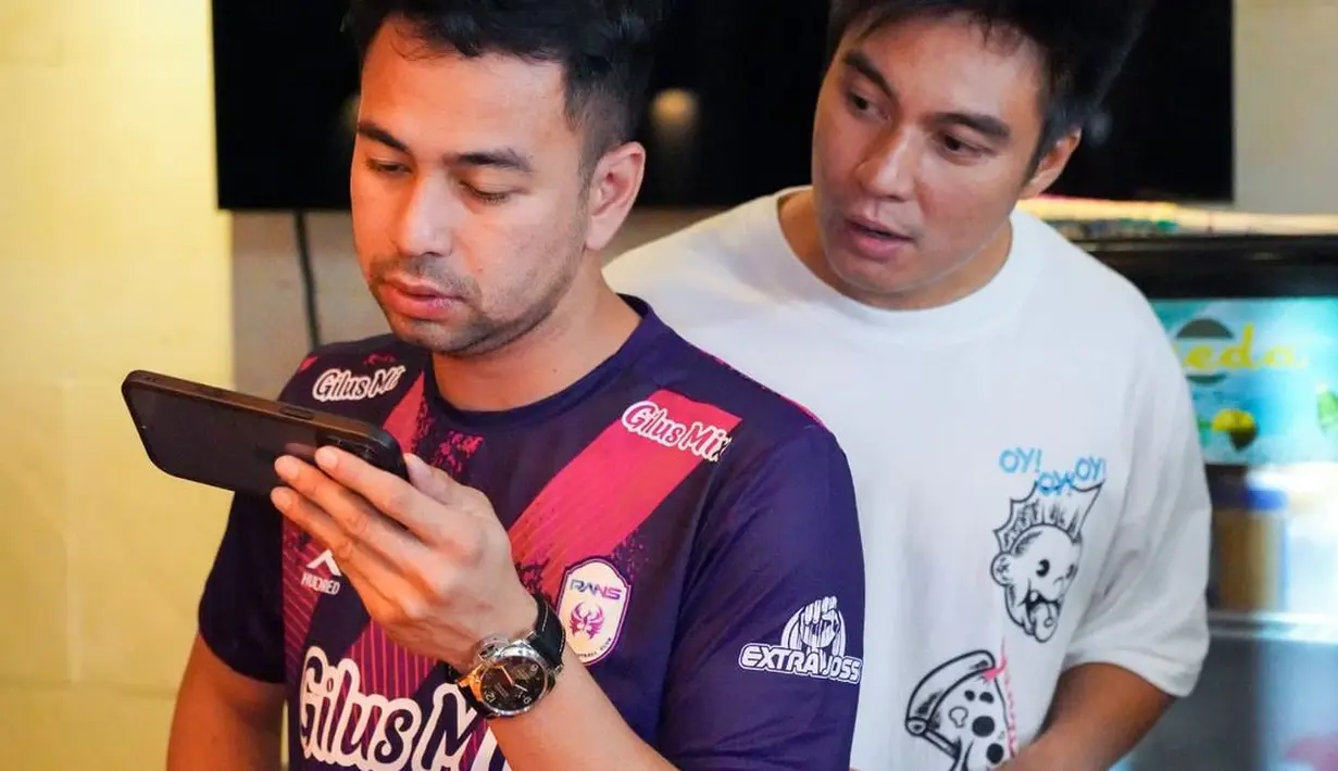 Raffi Ahmad dan Baim Wong (Instagram/baimwong)