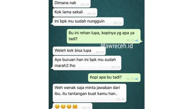 6 Chat Ibu Nyuruh Anak Ini Kocak, Bikin Geleng Kepala