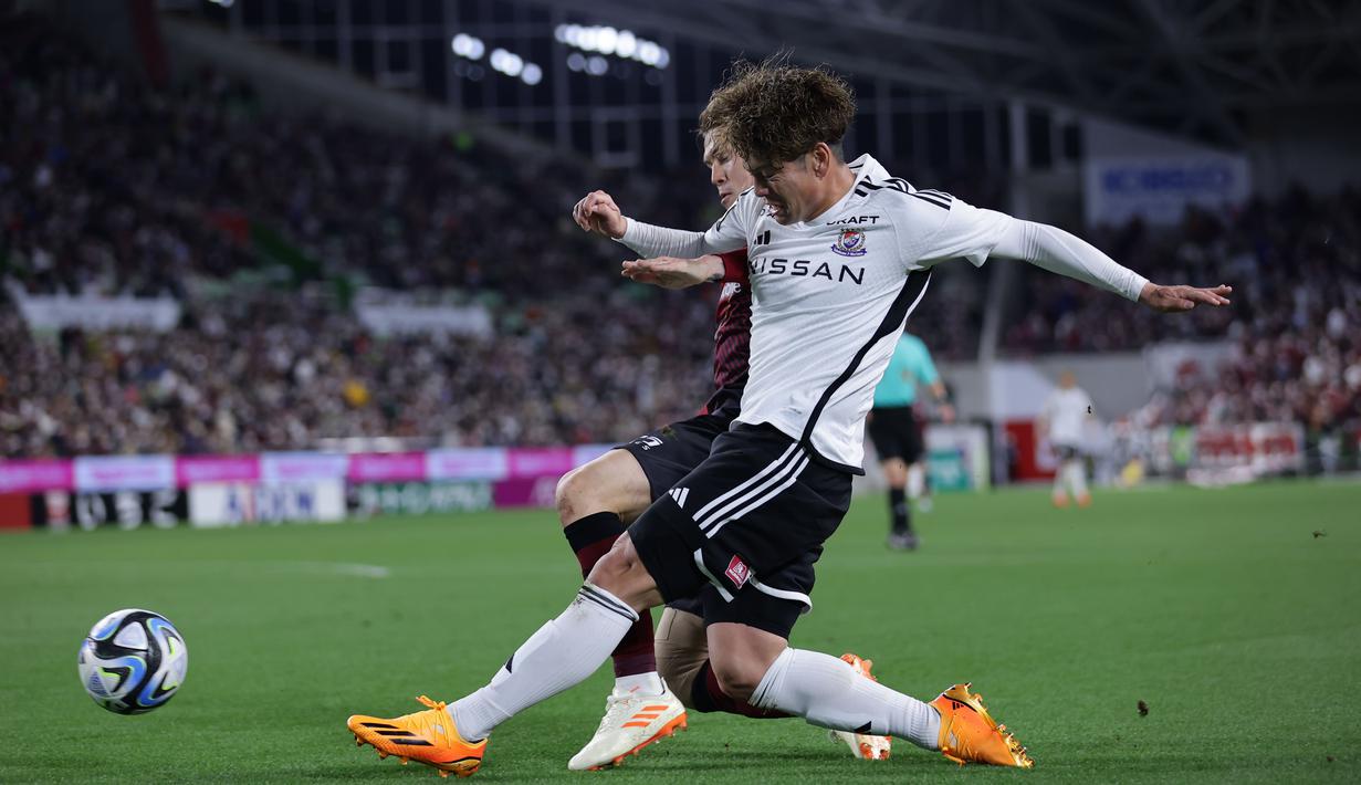 Dalam lima laga terakhir di J1 League, Marinos meraih dua kemenangan, sekali imbang, dua kali kalah, performa naik turun yang tak hanya ditunjukkan Marinos, tetapi juga Vissel Kobe.Vissel menang dua kali, dua kali imbang, dan sekali kalah dalam lima laga terakhir mereka di J1 League. (Dok. JLeague)