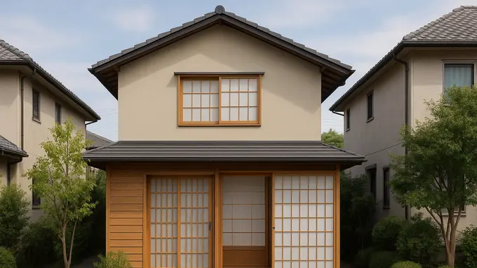 Model Rumah Japandi 5x7 Meter