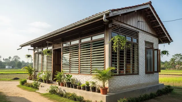 Desain Rumah Banyak Ventilasi Cocok untuk Daerah Panas/Gemini AI