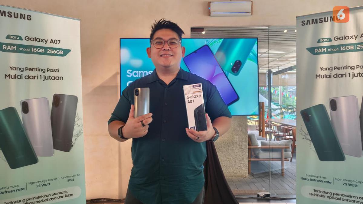 Samsung Galaxy A07 Resmi Meluncur di Indonesia, Harga Mulai Rp 1 Jutaan!