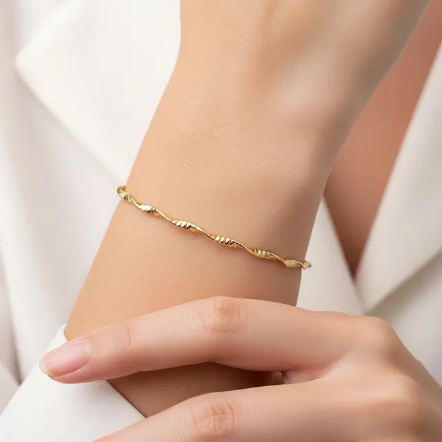 9 Model Gelang Emas Tipis untuk Tampilan Minimalis, Stylish Tanpa Berlebihan