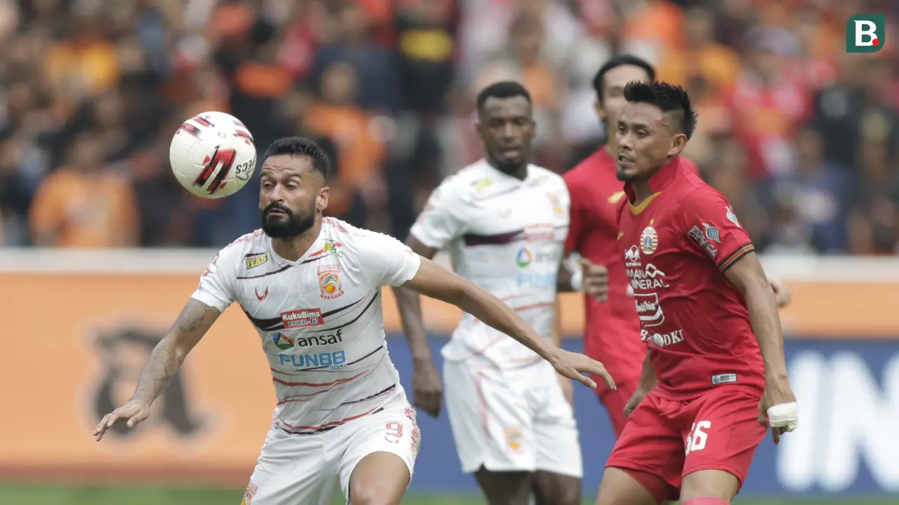 Shopee Liga 1 : Persija Jakarta Vs Borneo FC