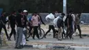 Kesiapan tersebut untuk memastikan distribusi berjalan lancar kepada warga Gaza yang mengalami kelaparan ekstrem akibat perang berkepanjangan. (Eyad BABA/AFP)