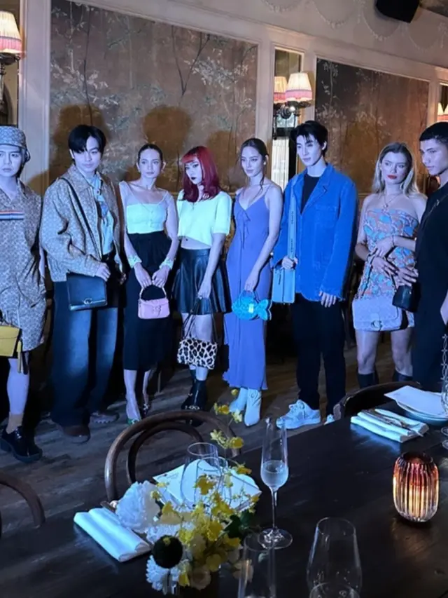 Bertemu Enzy Storia, Ini 6 Potret Isyana Sarasvati dan Angga Yunanda di NYFW
