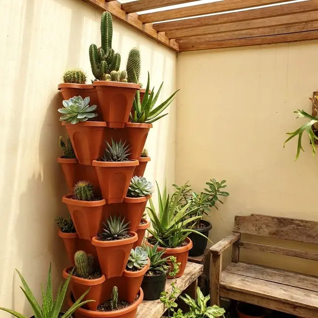Desain Teras Rumah Kecil Tapi Asri dengan Kebun Vertikal