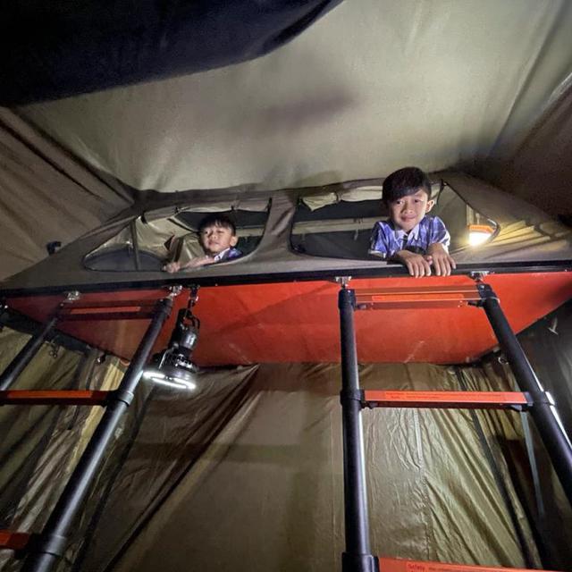 6 Momen Kebersamaan Keluarga SBY, Camping Bareng di Tengah Hutan