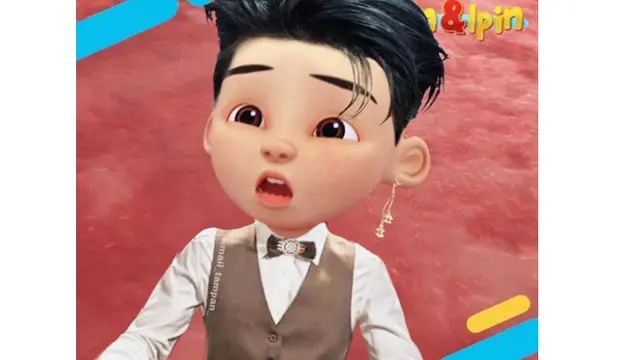6 Editan Foto upin da Ipin Jadi Oppa Korea Ini Geleng Kepala