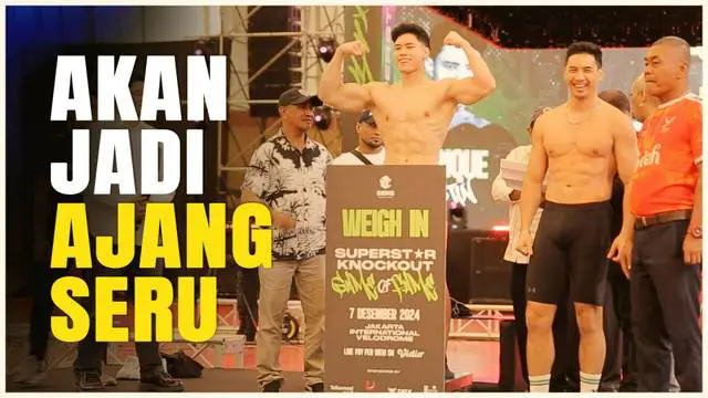 VIDEO: Onadio, Bobby Saputra, Yoshi Sudarso Bersiap Tarung di Superstar Knockout Vol.2