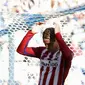 Striker Atletico Madrid asal Spanyol, Fernando Torres. (Reuters/Albert Gea)