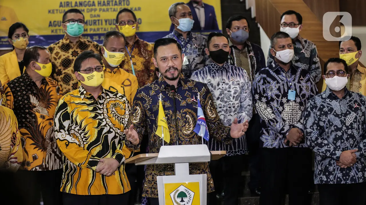 AHY Sambangi Markas Golkar