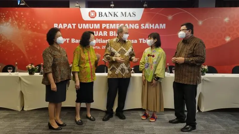 RUPSLB PT Bank Multiarta Sentosa Tbk (MASB) pada Jumat, 28 Januari 2022 (Foto: Bank Multiarta Sentosa)