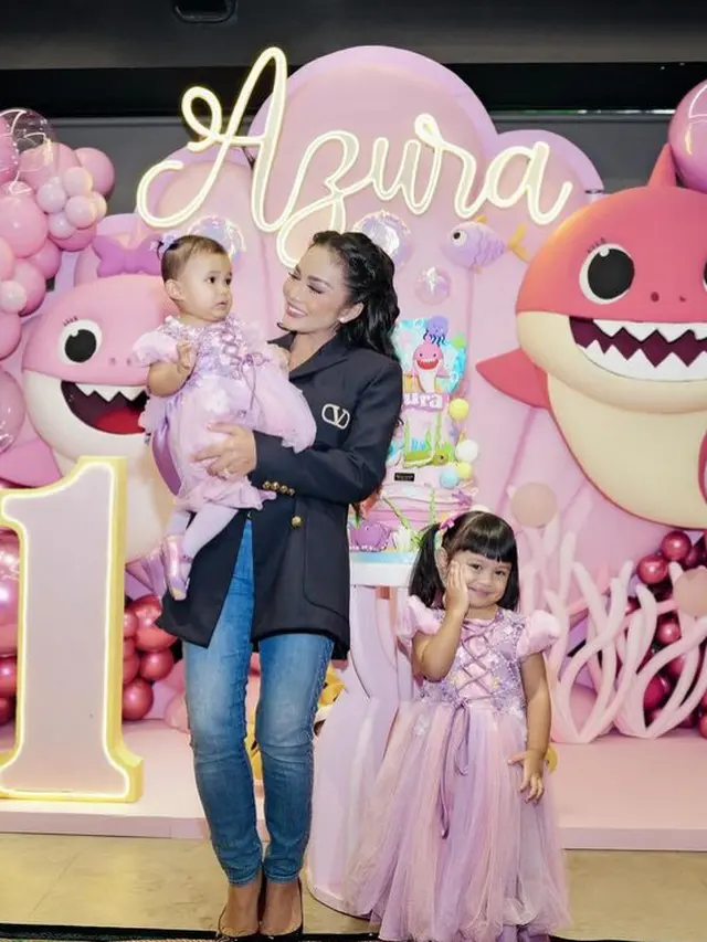 Pesta Ulang Tahun Putri Kedua Aurel Hermansyah. [@aurelie.hermansyah]