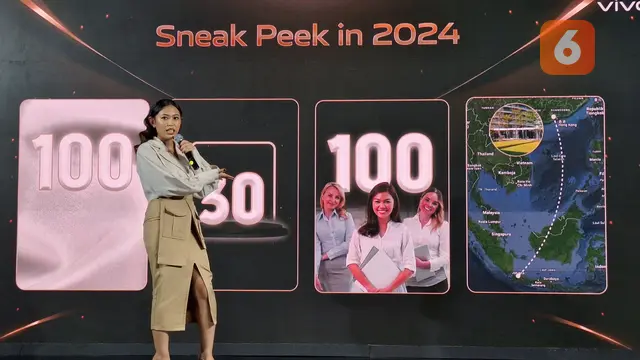 Alexa Tiara, PR Manager Vivo Indonesia (Liputan6.com/Giovani Dio Prasasti)
