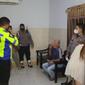 Sejumlah pasangan bukan muhrim saat diringkus Polres Gorontalo Kota