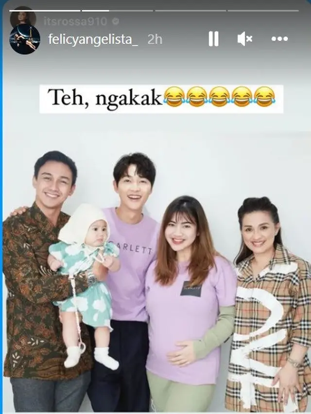 Felicya Angelista Ketemu Song Joong Ki. (Instagram/ felicyangelista_)