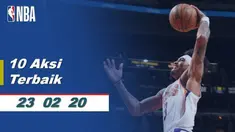 Berita Video 10 Aksi Terbaik NBA 23 Februari 2020