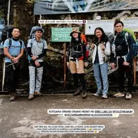 Febby Rastanty naik gunung Merbabu (Foto: Instagram @febbyrastanty)