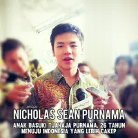 Inilah sederet wajah tampan Nichloas Sean Purnama, anak Ahok yang bikin netizen klepek-klepek.