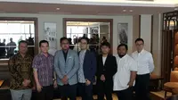 Konferensi pers pengumuman pelatih Tim Nasional Mobile Legends (Liputan6.com/Agustinus M.Damar)