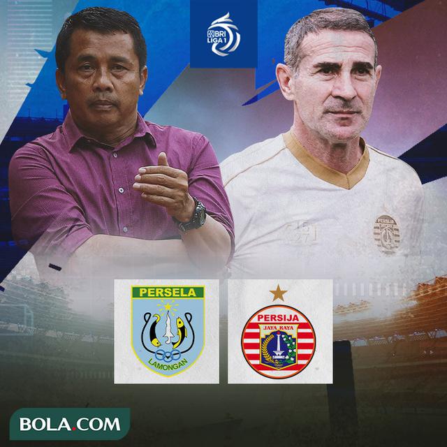 BRI Liga 1 - Duel Pelatih - Persela Lamongan Vs Persija Jakarta