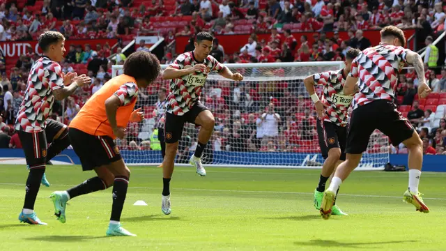 Foto: 45 Menit Penampilan Perdana Cristiano Ronaldo di Laga Pramusim Manchester United