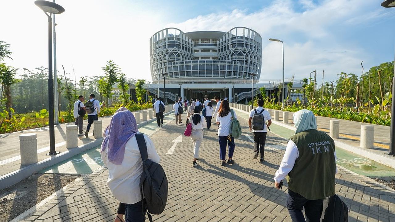 Mulai Senin, 3 Maret 2025, pegawai ASN di lingkungan Otorita IKN resmi berkantor penuh di Nusantara.