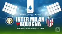 INTER MILAN VS BOLOGNA (Liputan6.com/Abdillah)
