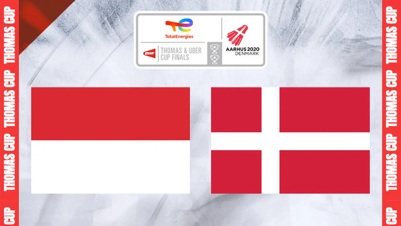 Piala Thomas - Indonesia Vs Denmark