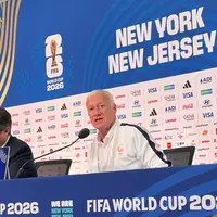 Eksklusif dari Piala Dunia 2026: Suasana Konferensi Pers Prancis Vs Senegal, Melihat Langsung Didier Deschams yang Ekspresif