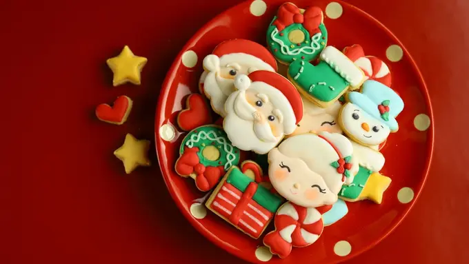 Kreasi Kue Kering Karakter Imut yang Bisa Meriahkan Momen Natal di Rumah