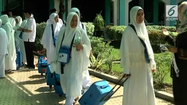 VIDEO: Jemaah Embarkasi Padang mulai Berangkat ke Tanah Suci